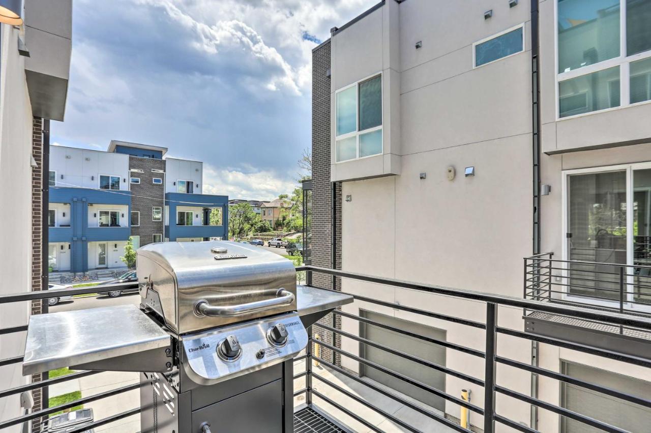 Trendy Denver Townhome - Walk To Mile High Stadium Esterno foto