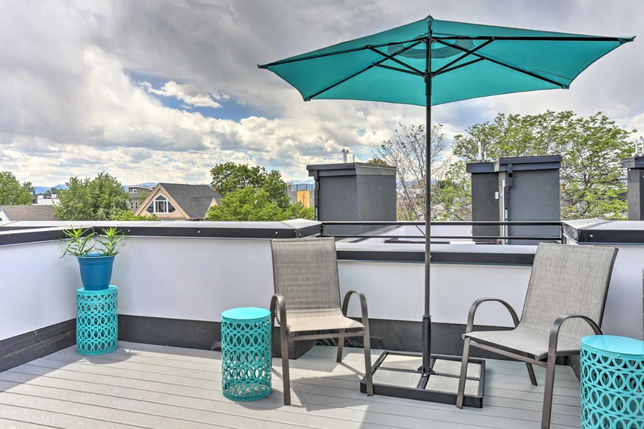 Trendy Denver Townhome - Walk To Mile High Stadium Esterno foto