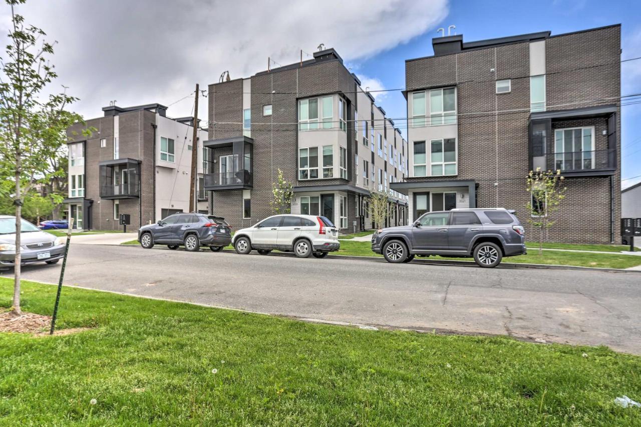 Trendy Denver Townhome - Walk To Mile High Stadium Esterno foto