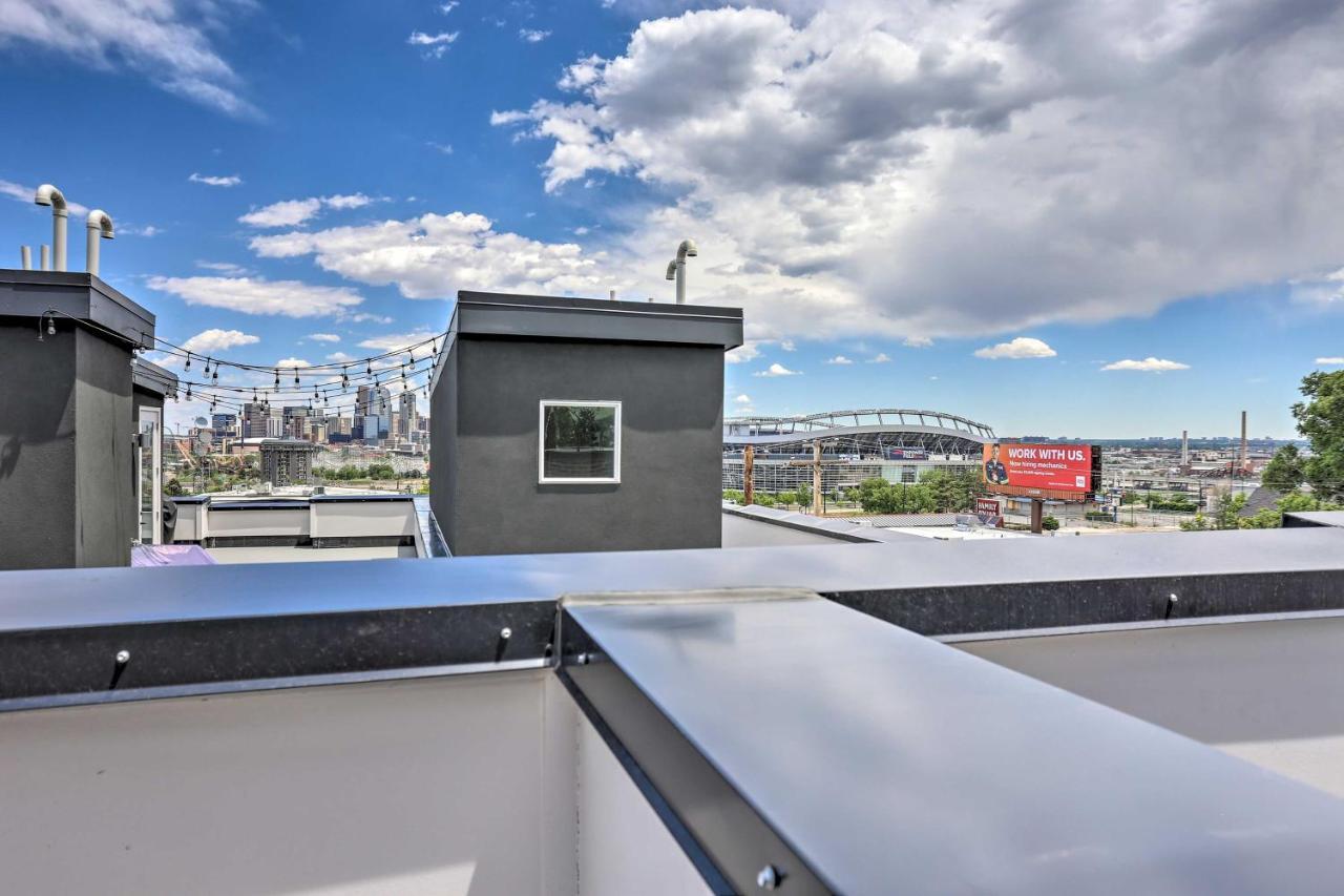 Trendy Denver Townhome - Walk To Mile High Stadium Esterno foto